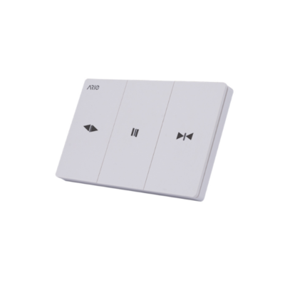 Công tắc rèm cửa cuốn cửa cổng thông minh chữ nhật Ario 53