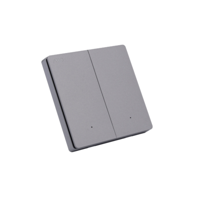 Công tắc thông minh BLE 2 nút Ario Vuông 30