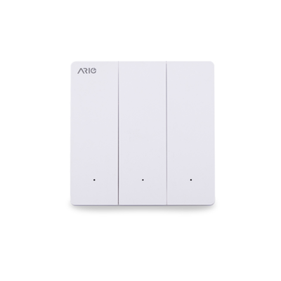 Công tắc thông minh BLE 3 nút Ario vuông 51