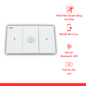 Công tắc cảm biến cầu thang BLE chữ nhật AR-CLCBVT