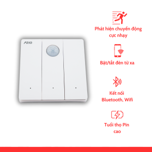 Công tắc cảm biến cầu thang BLE vuông AR-CLCBVT
