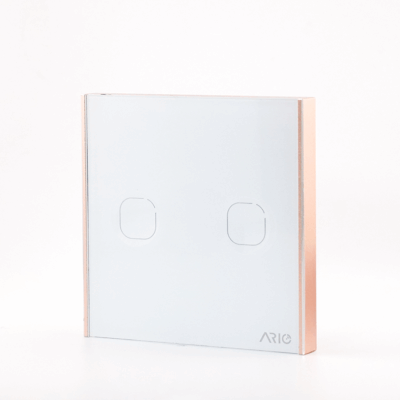 Công tắc cảm ứng thông minh BLE 2 nút vuông 5