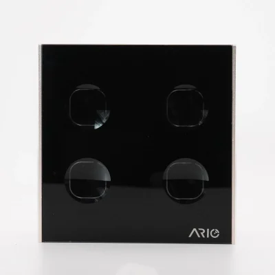 Công tắc cảm ứng thông minh BLE 4 nút Vuông